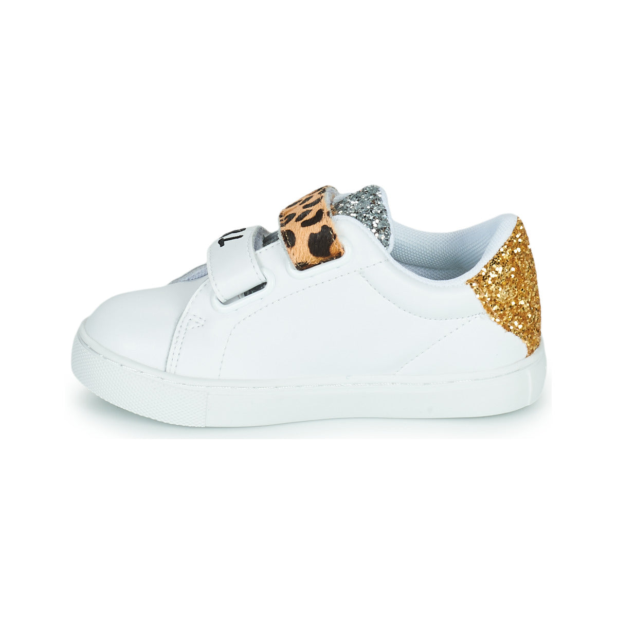 Scarpe bambini ragazza Bons baisers de Paname  MINI EDITH GRL PWR  Bianco