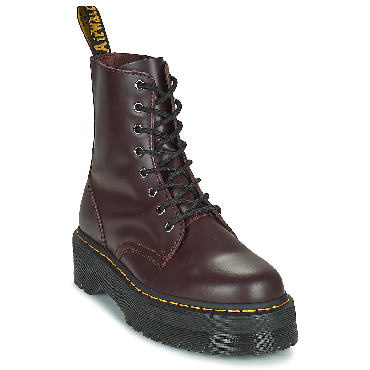 Stivaletti Uomo Dr. Martens Jadon burgundy Smooth Bordeaux