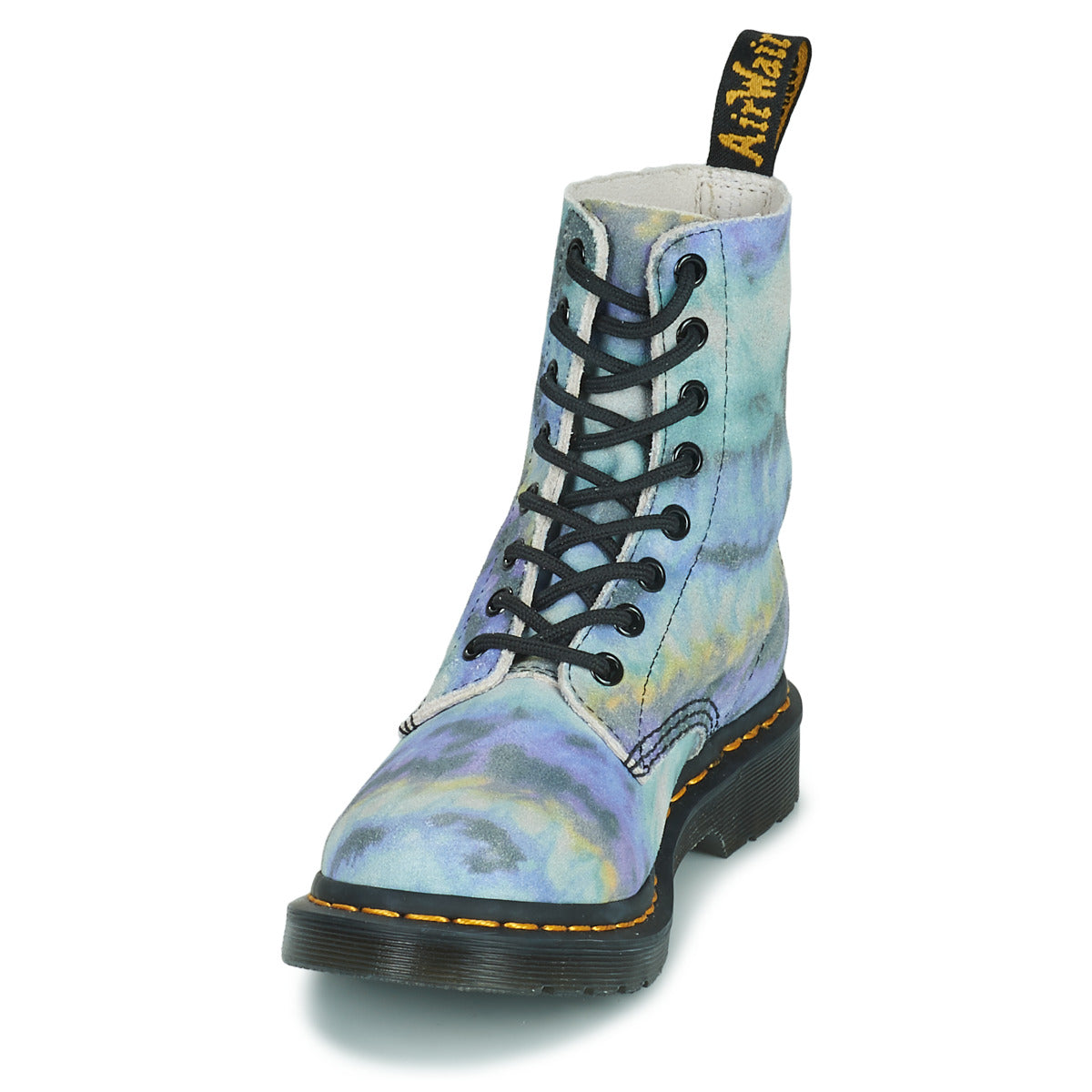Stivaletti Donna Dr. Martens 1460 Pascal Purple Summer Tye and Dye Blu