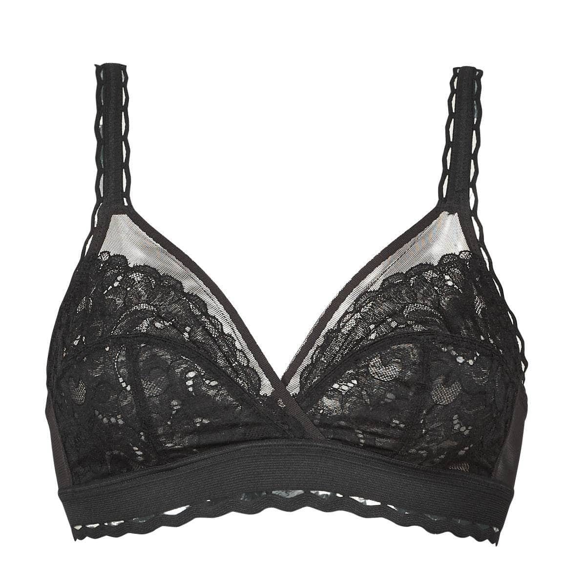 Triangolo/Senza ferretto Donna PLAYTEX COEUR CROISE Nero