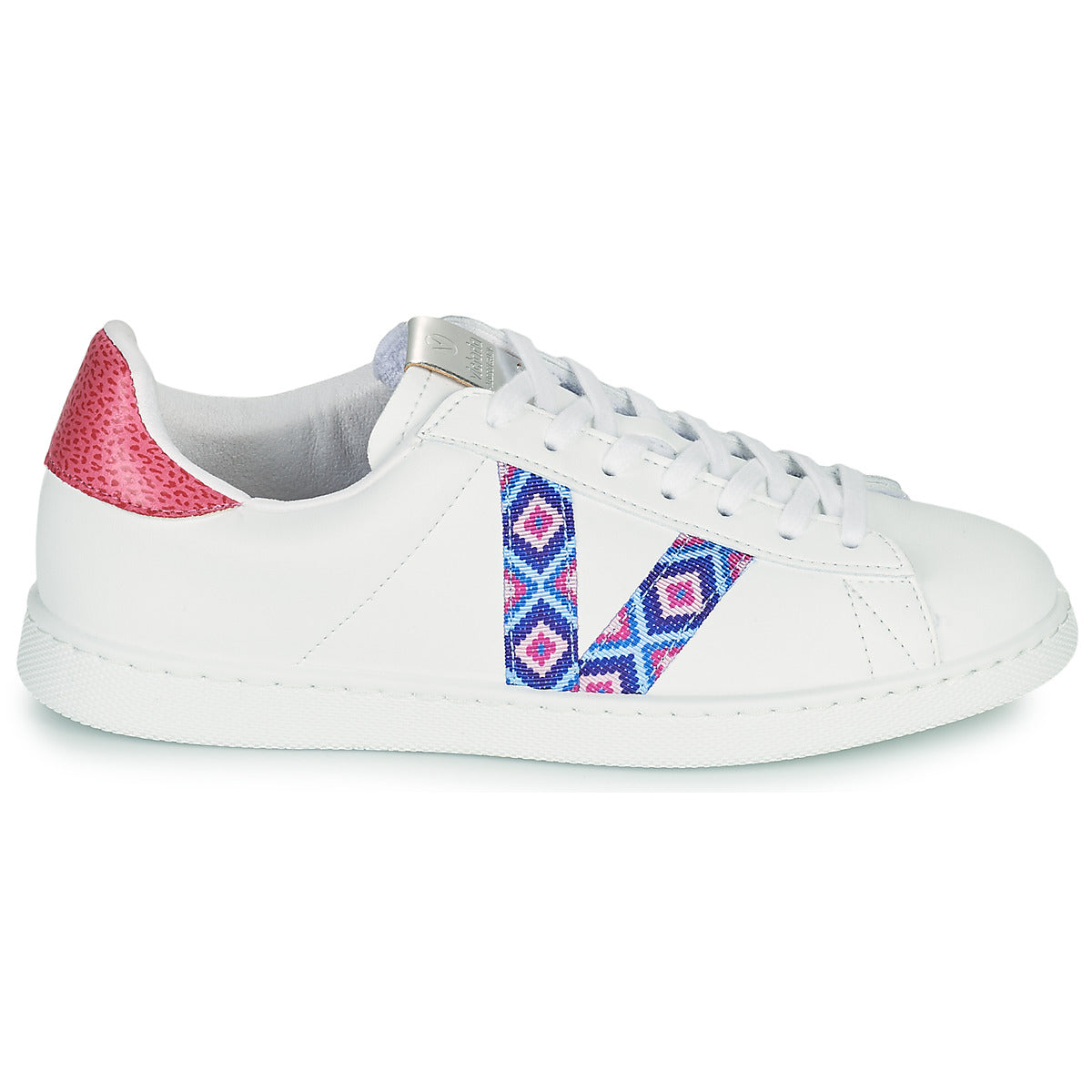 Sneakers basse Donna Victoria 1125288FUSHIA Bianco