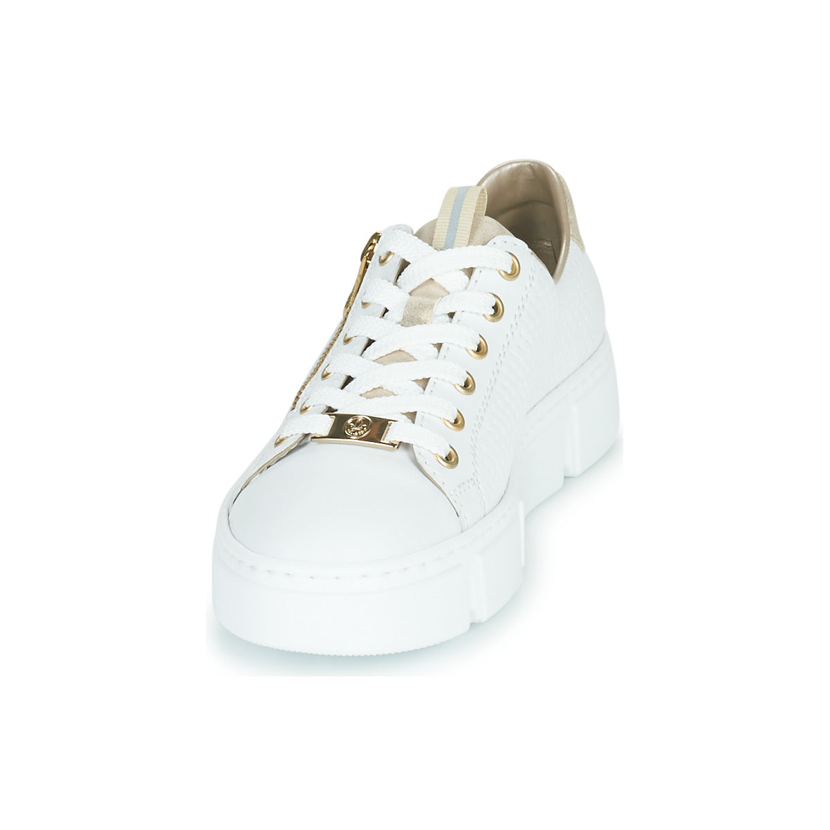 Sneakers basse Donna Rieker ALULA Bianco