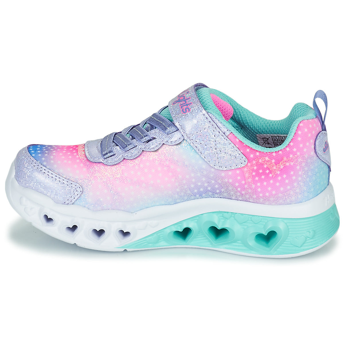 Scarpe bambini ragazza Skechers FLUTTER HEART LIGHTS Rosa