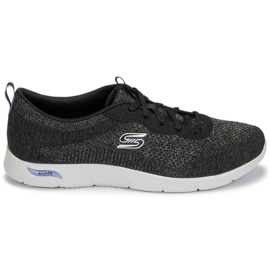 Sneakers basse Donna Skechers ARCH FIT REFINE Nero
