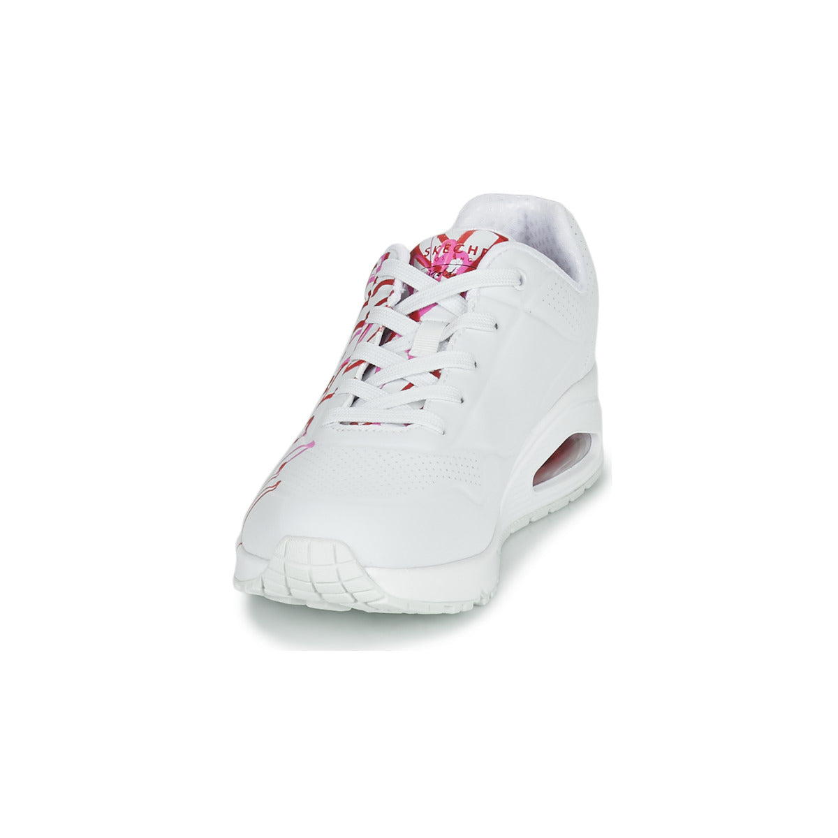 Sneakers basse Donna Skechers UNO Bianco