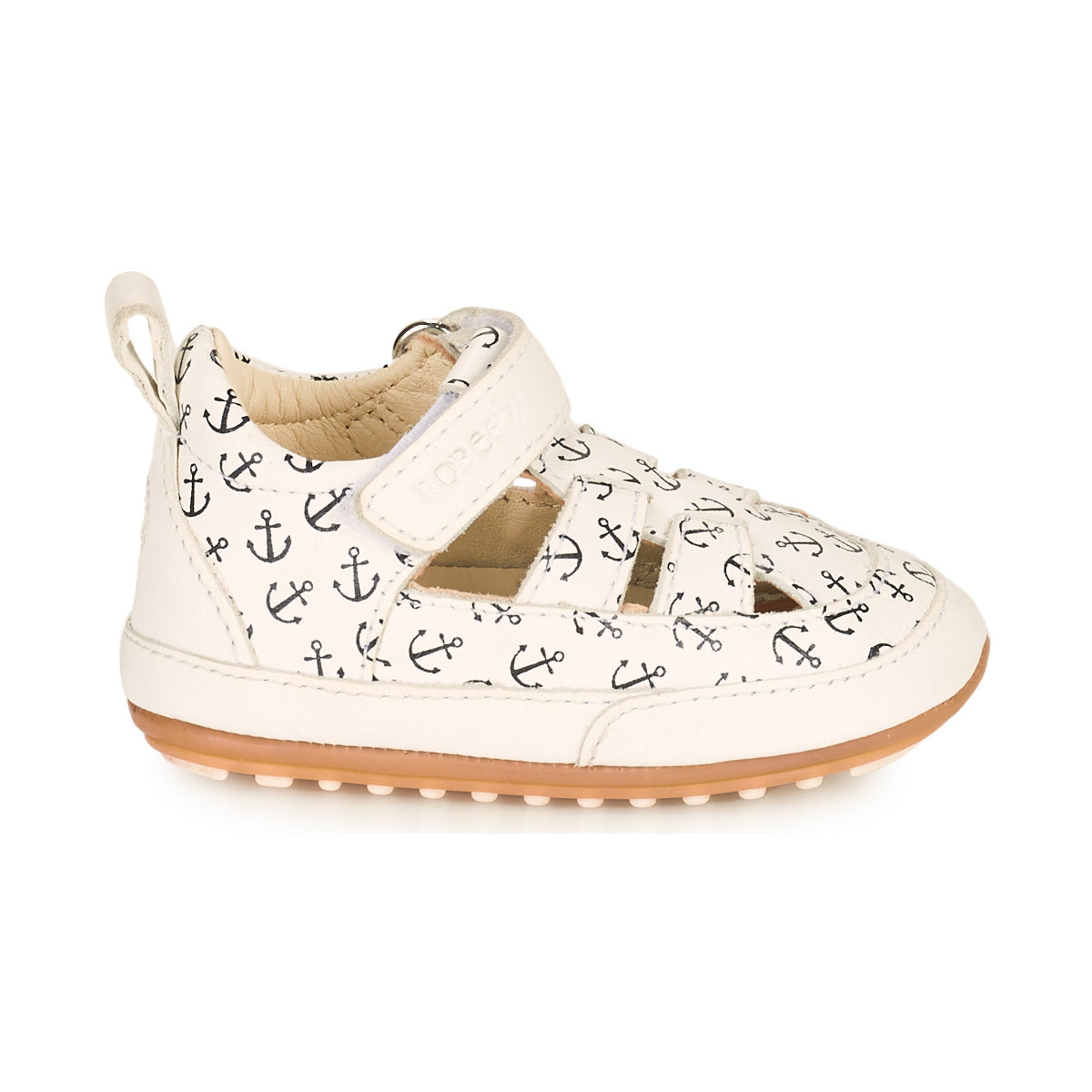 Pantofole bambini ragazza Robeez MINIZ Bianco