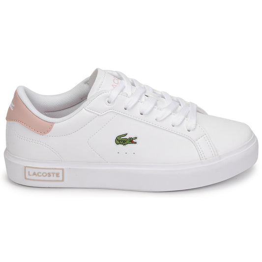Scarpe bambini ragazza Lacoste POWERCOURT Bianco