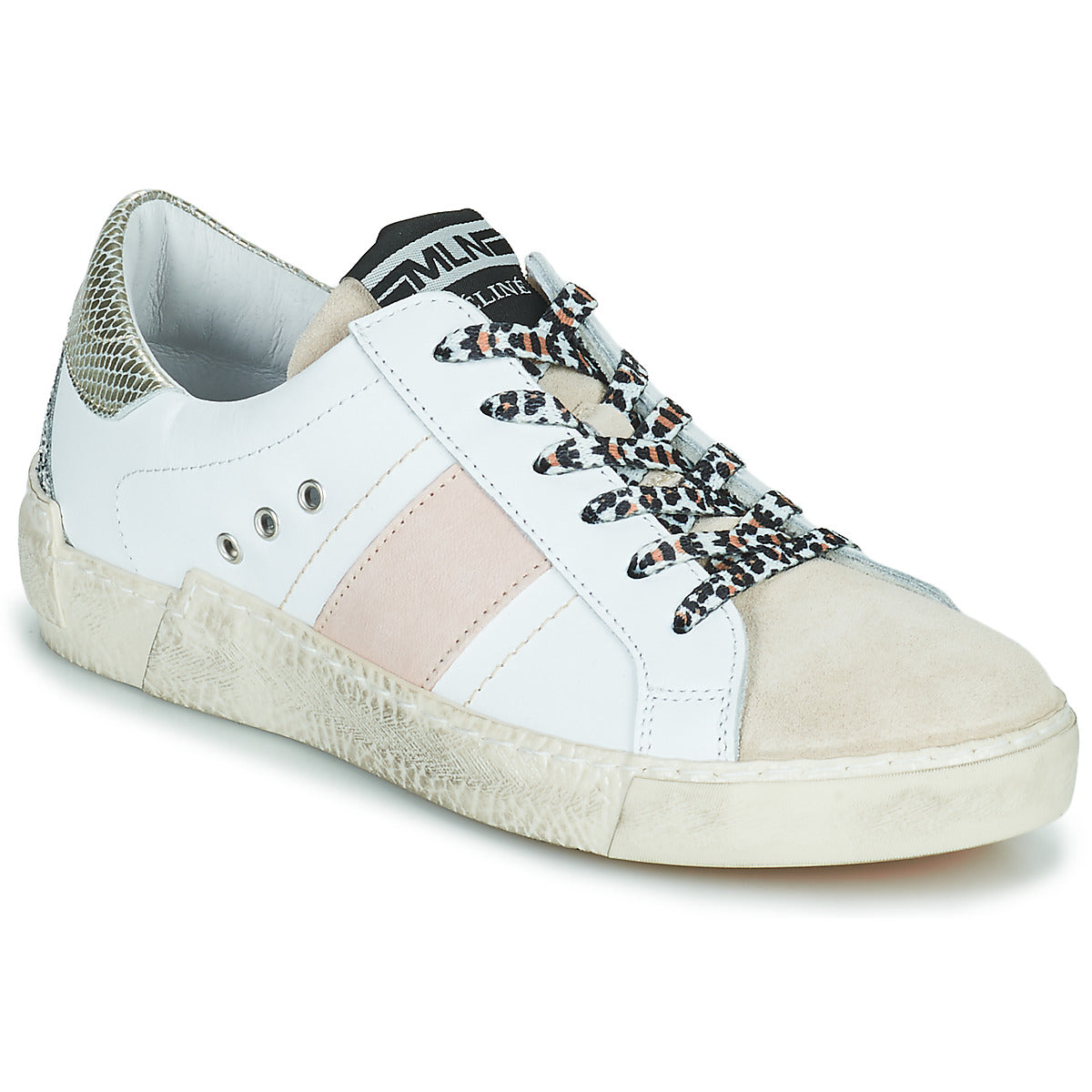 Sneakers basse Donna Meline NKC166 Bianco