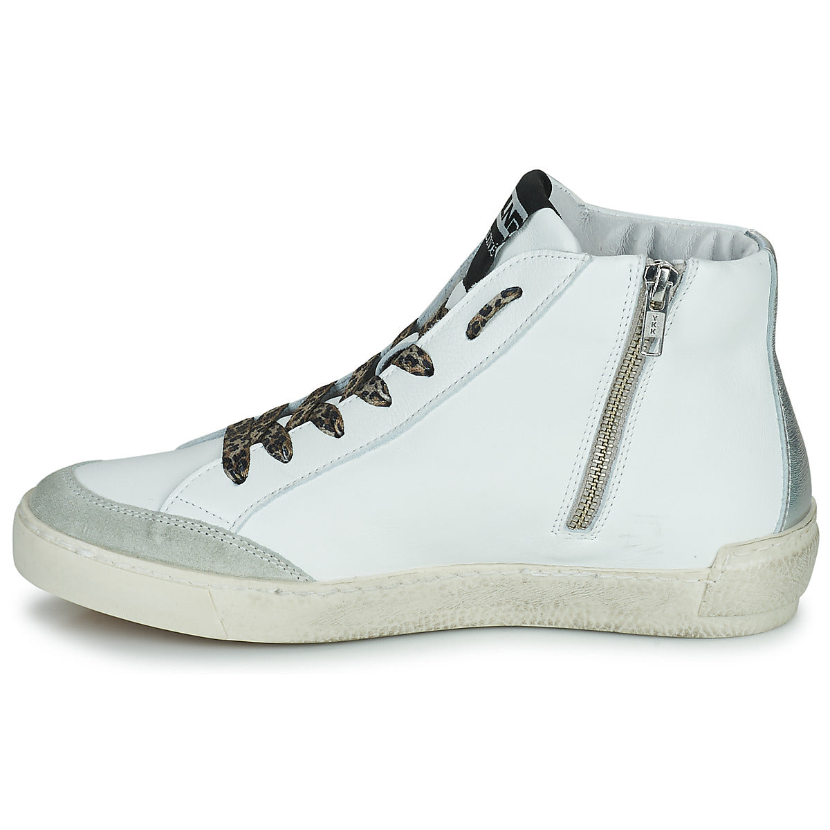 Sneakers alte Donna Meline NKC320 Bianco