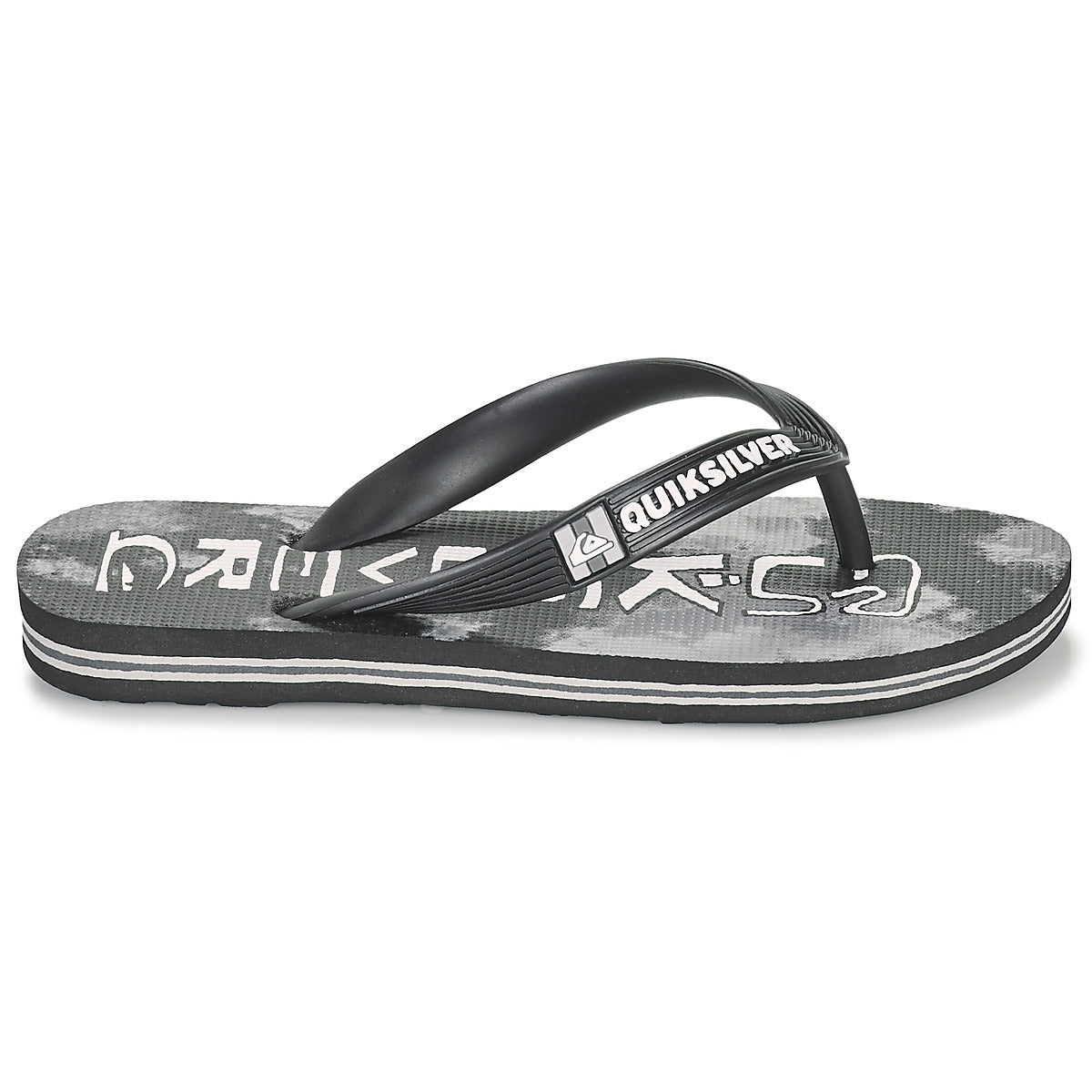 Infradito bambini ragazzo Quiksilver MOLOKAI ACID DROP YOUTH Nero