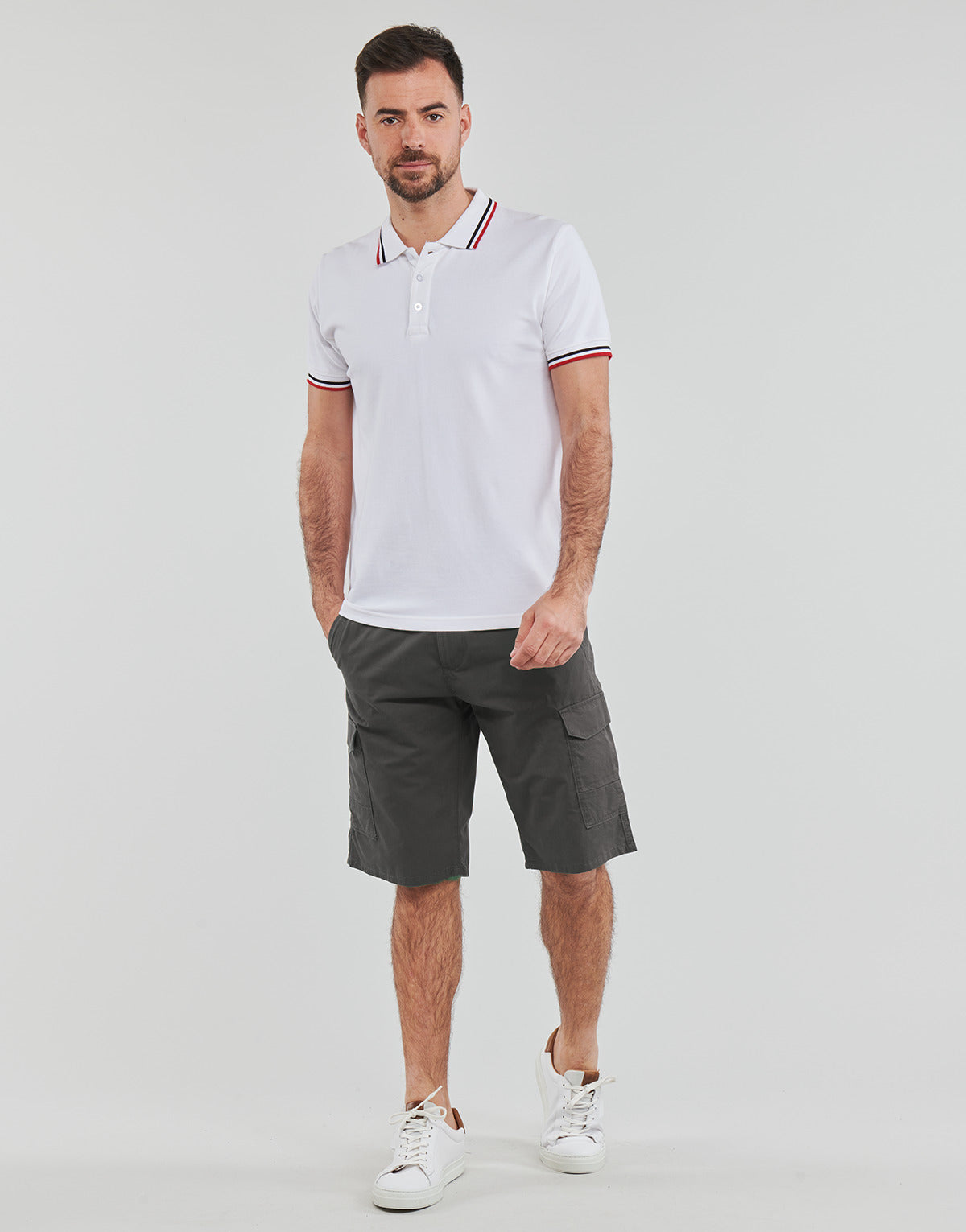 Pantaloni corti Uomo Esprit OCS N Cargo SH Grigio