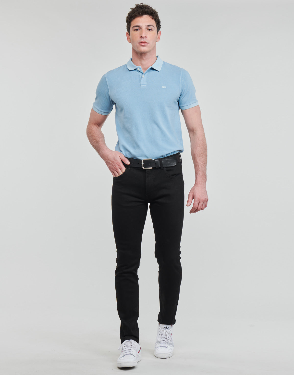 Jeans Uomo Lee  Rider  Nero