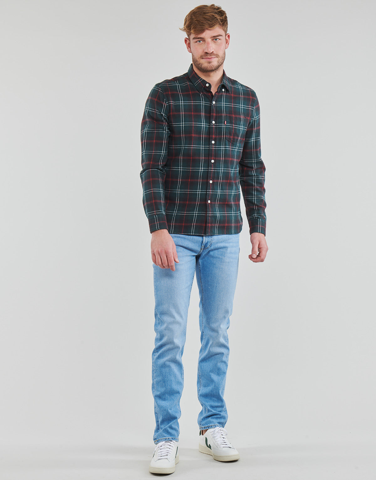 Jeans Uomo Lee Daren Zip Fly Blu
