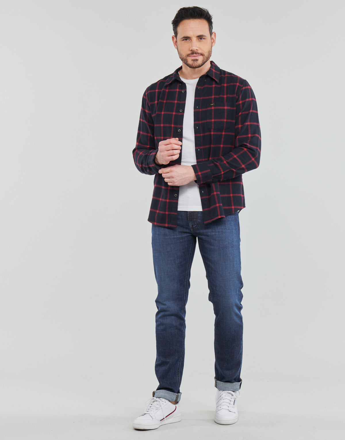 Jeans Uomo Lee Daren Zip Fly Blu