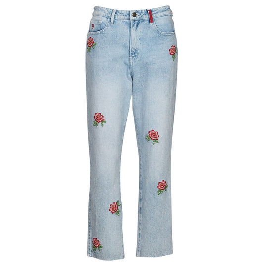 Jeans Slim Donna Desigual  DENIM_MY FLOWER  Blu