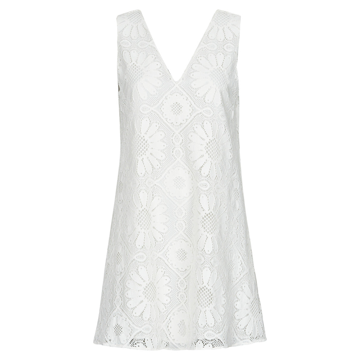 Abito corto Donna Desigual  VEST_HAMBURGO  Bianco