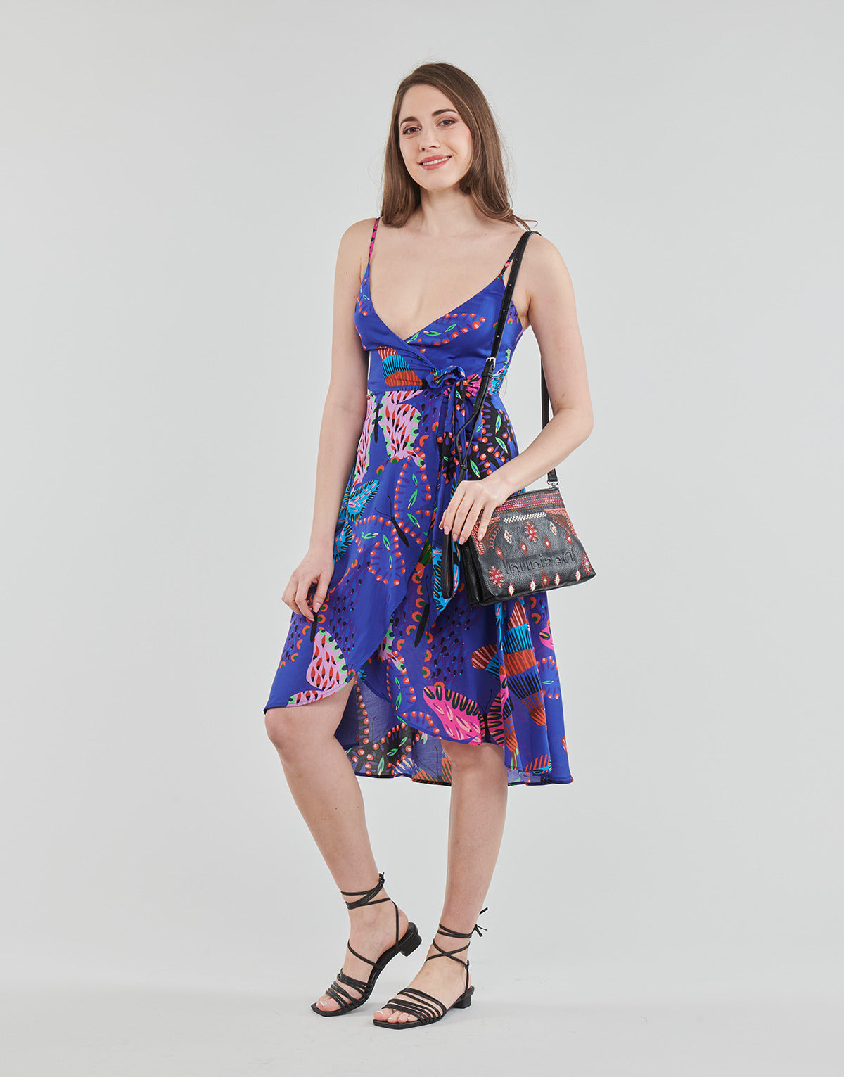 Abito corto Donna Desigual VEST_ALANA Blu