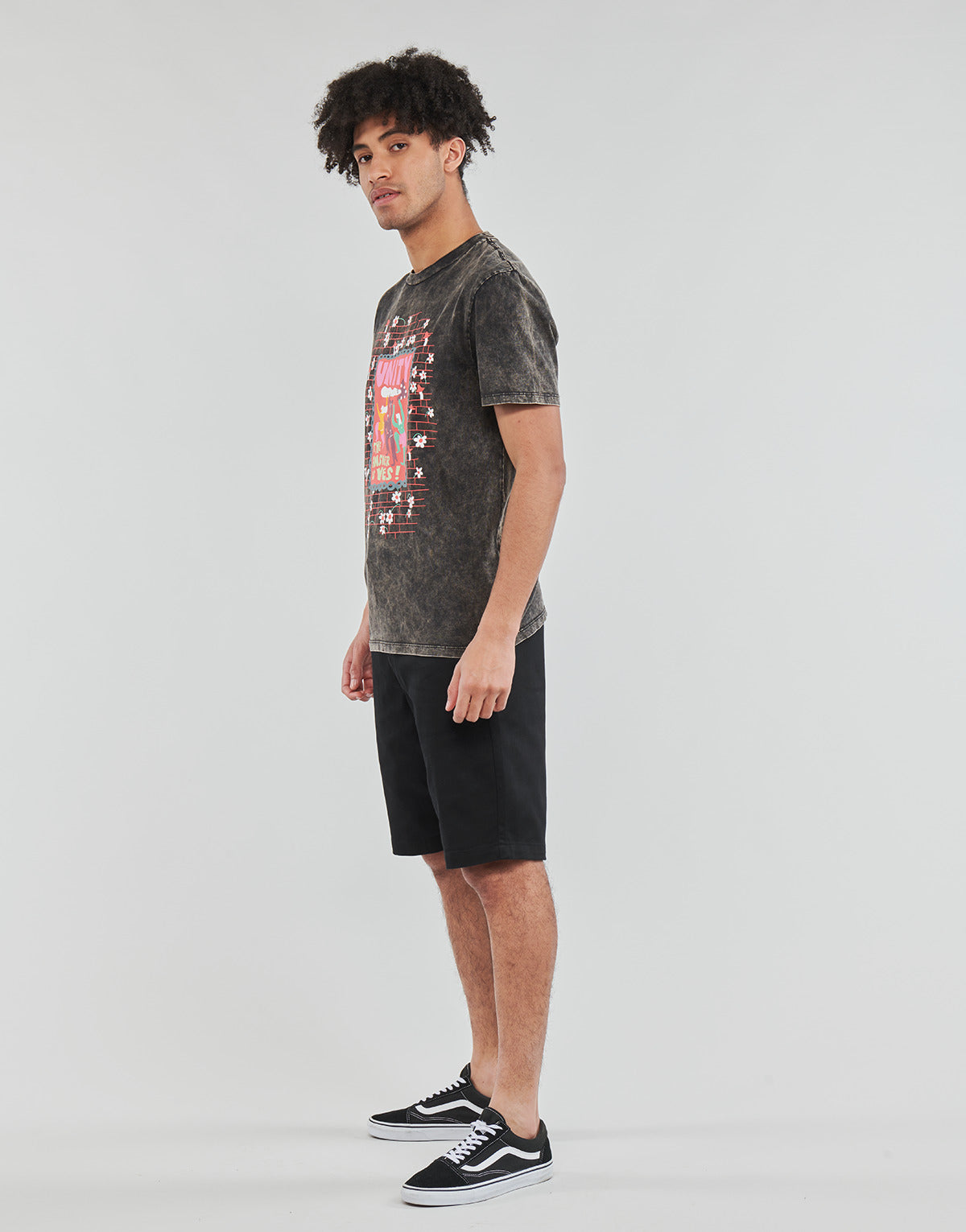 Pantaloni corti Uomo Volcom FRICKIN MDN STRETCH SHORT 21 Nero