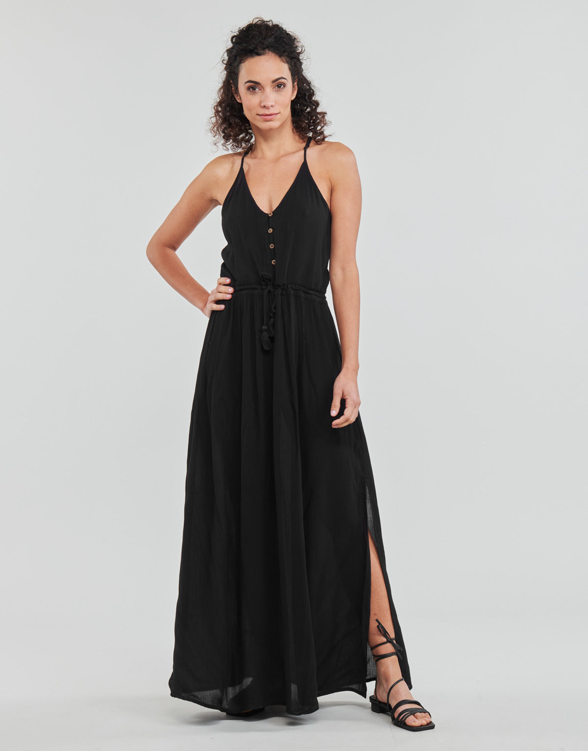 Abito lungo Donna Rip Curl CLASSIC SURF MAXI DRESS Nero