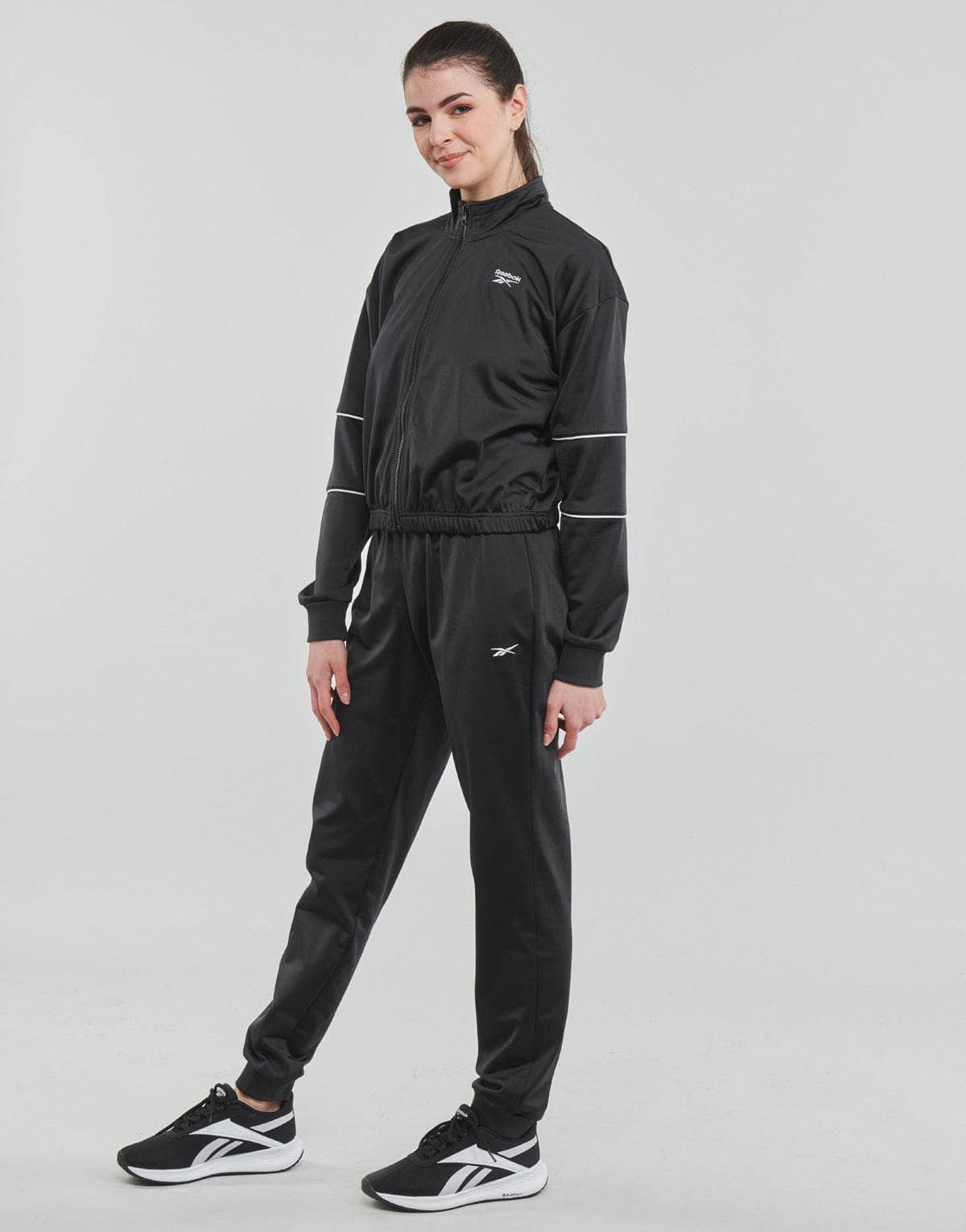 Tuta Donna Reebok Classic TE Tracksuit Nero