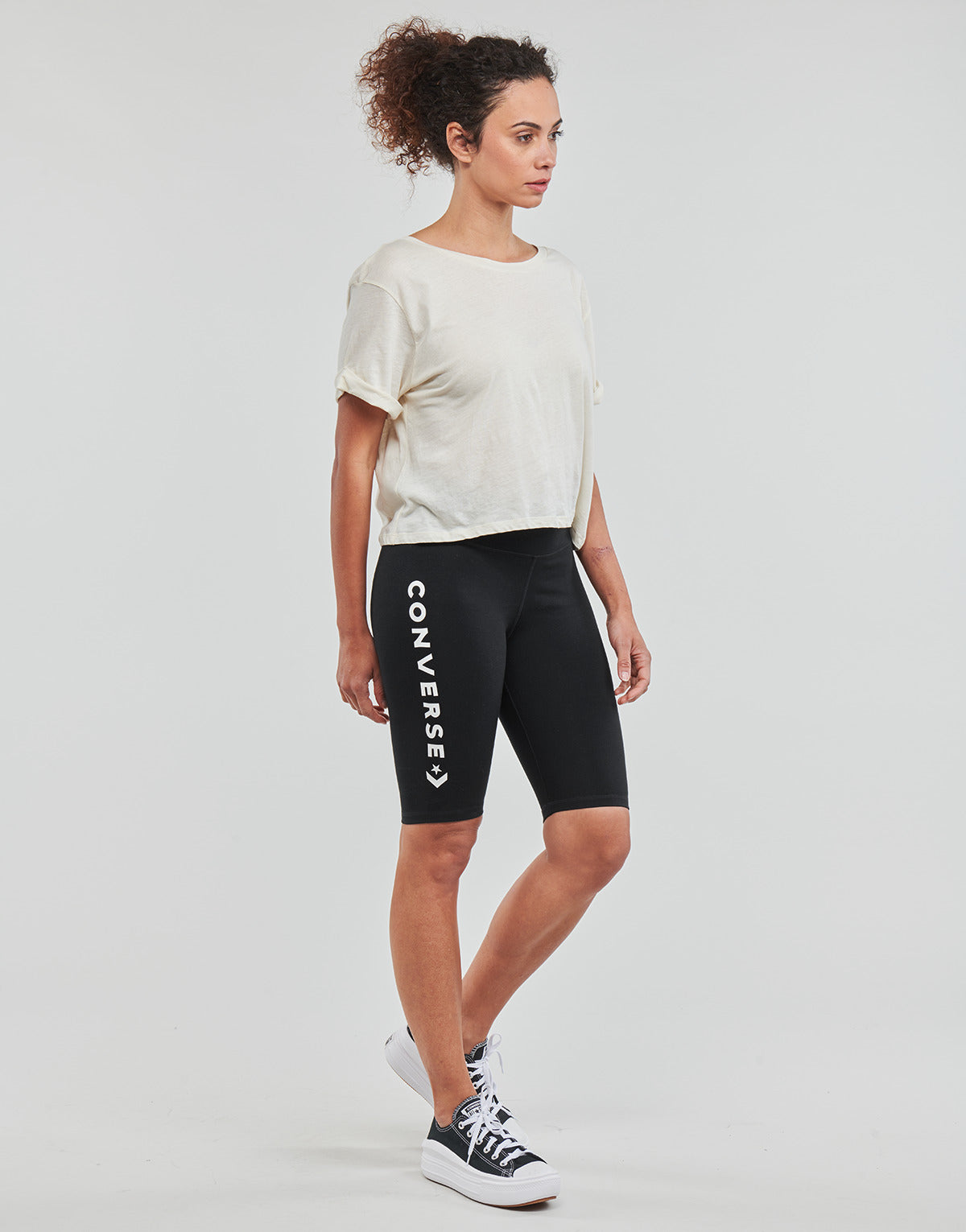 Collant Donna Converse Bike Short Nero