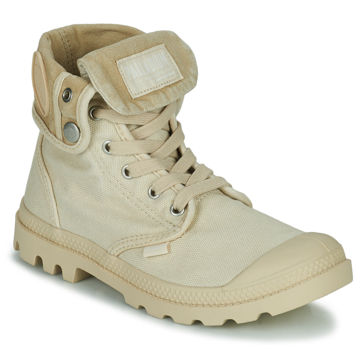 Sneakers alte Donna Palladium BAGGY Beige