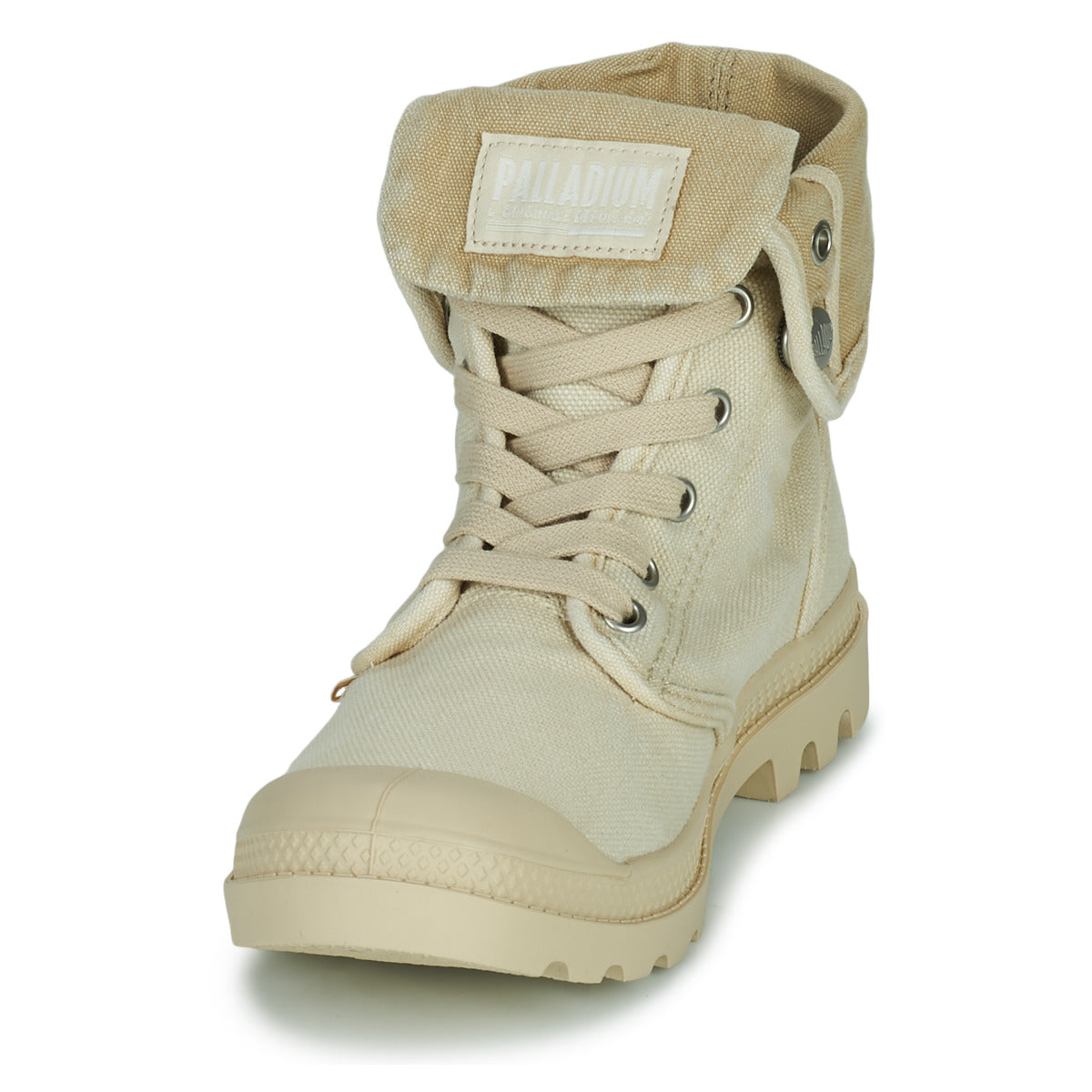 Sneakers alte Donna Palladium BAGGY Beige