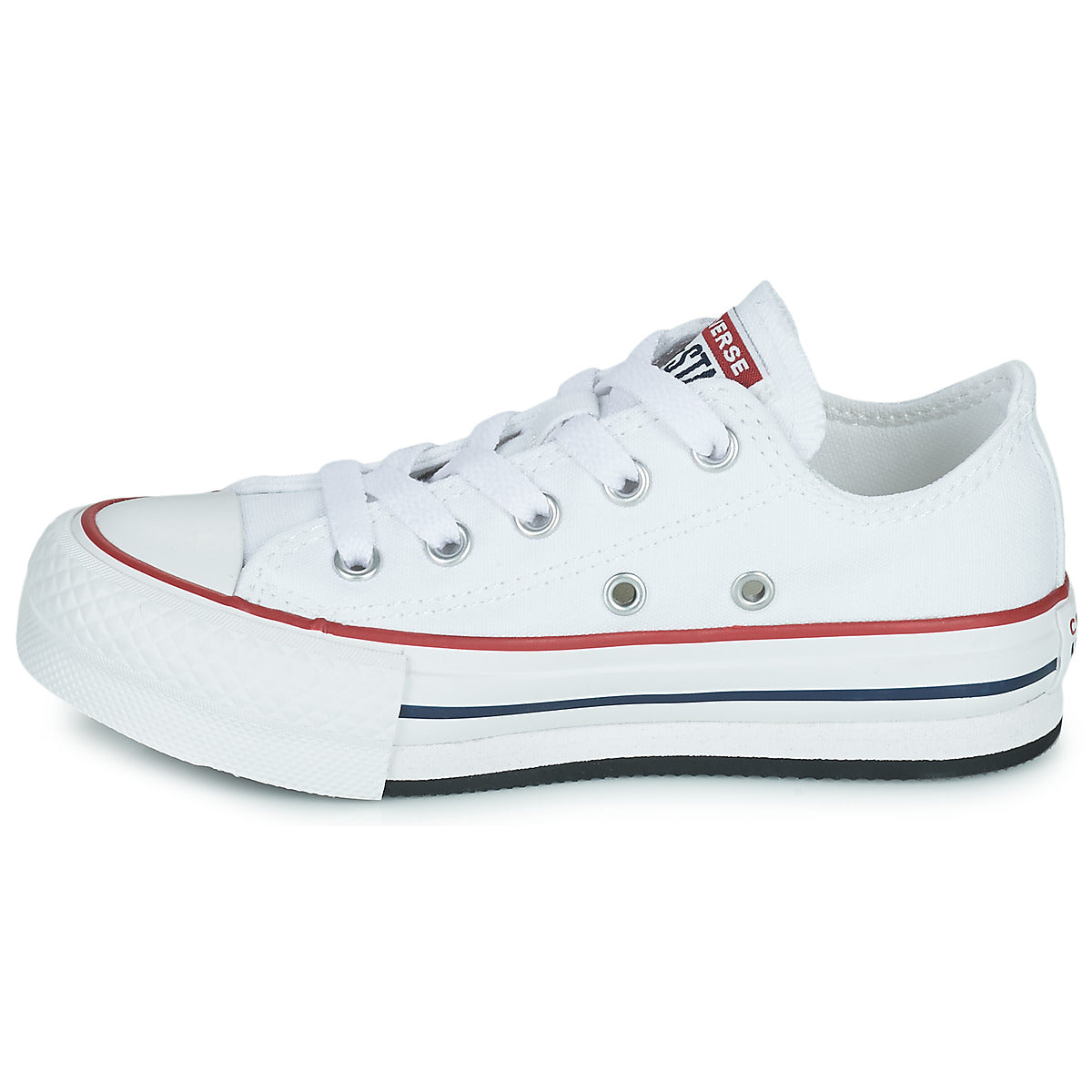 Scarpe bambini ragazza Converse  Chuck Taylor All Star EVA Lift Foundation Ox  Bianco
