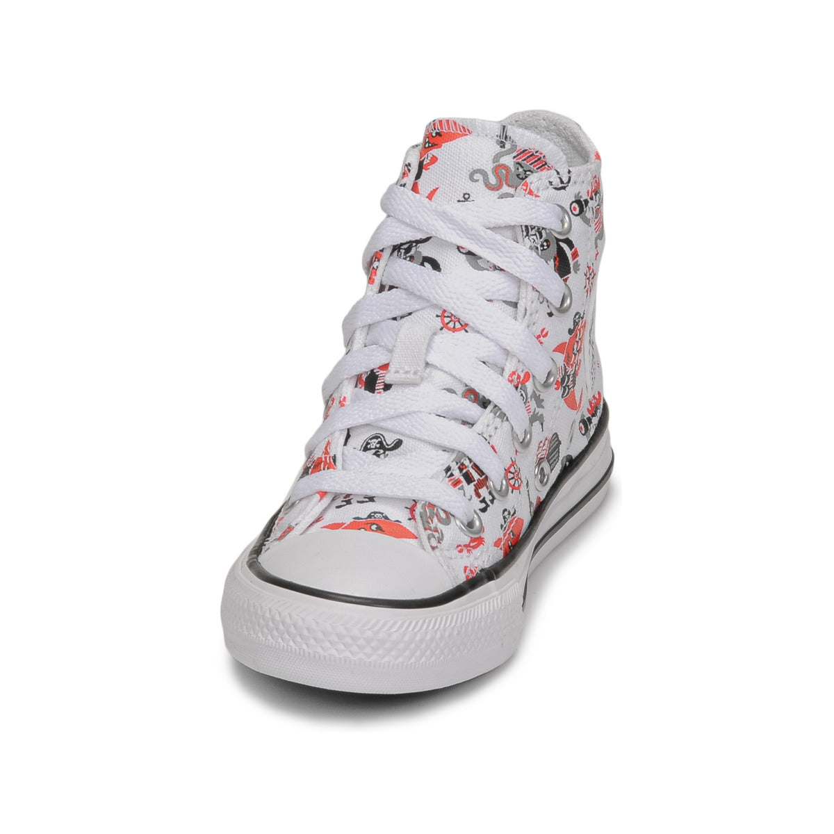Scarpe bambini ragazzo Converse  Chuck Taylor All Star Pirates Cove Hi  Bianco