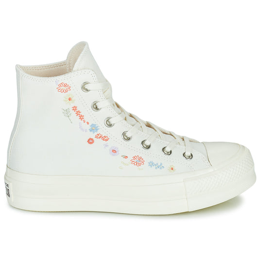 Sneakers basse Donna Converse  Chuck Taylor All Star Lift Things To Grow Hi  Bianco