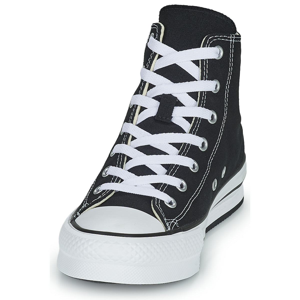 Scarpe bambini ragazza Converse Chuck Taylor All Star EVA Lift Foundation Hi Nero