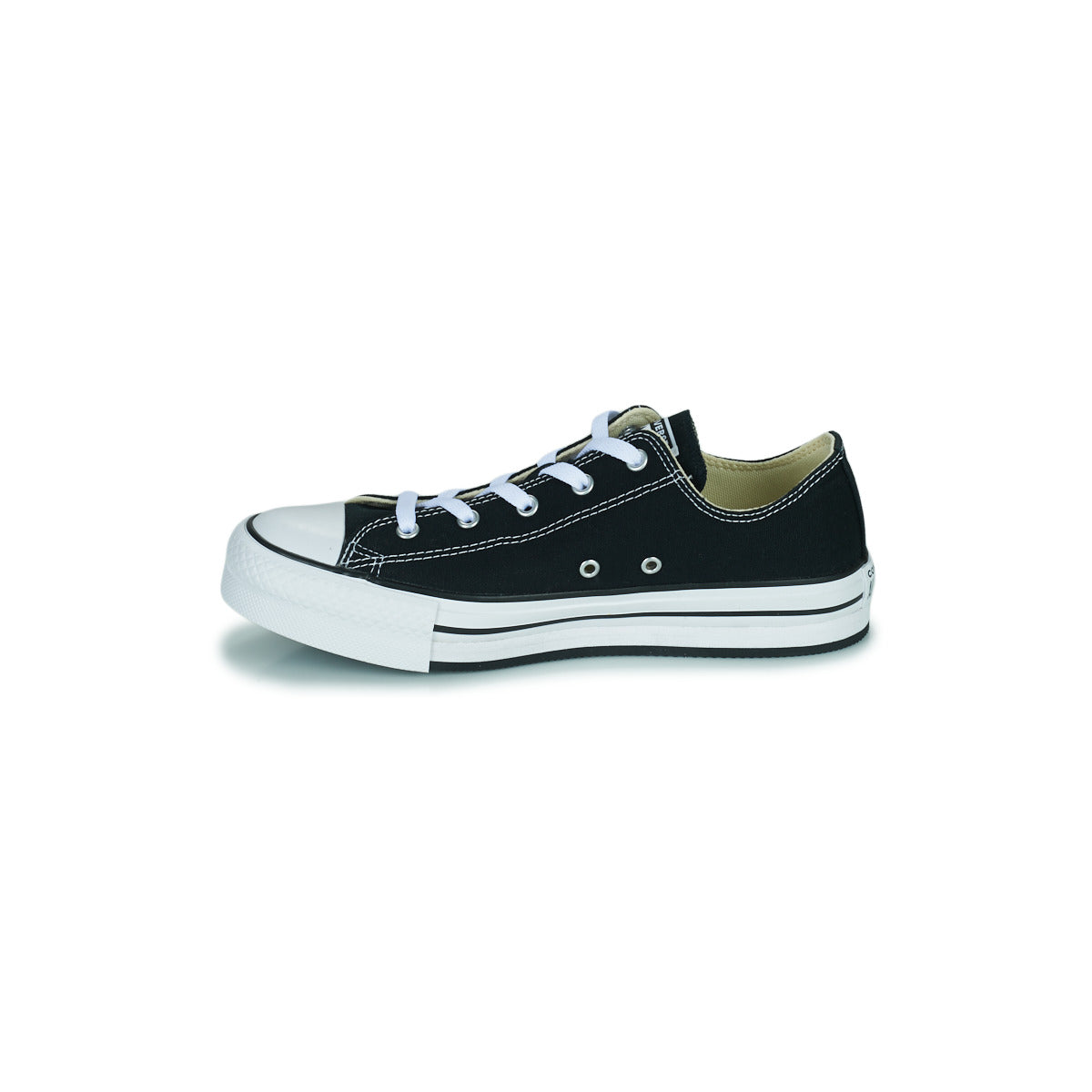 Scarpe bambini ragazza Converse Chuck Taylor All Star EVA Lift Foundation Ox Nero