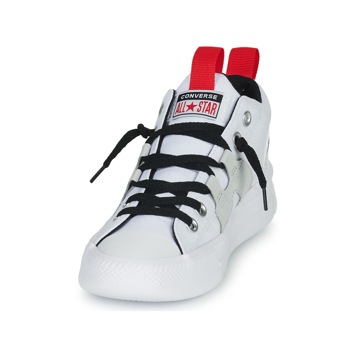 Scarpe bambini ragazza Converse  Chuck Taylor All Star Ultra Color Block Mid  Bianco
