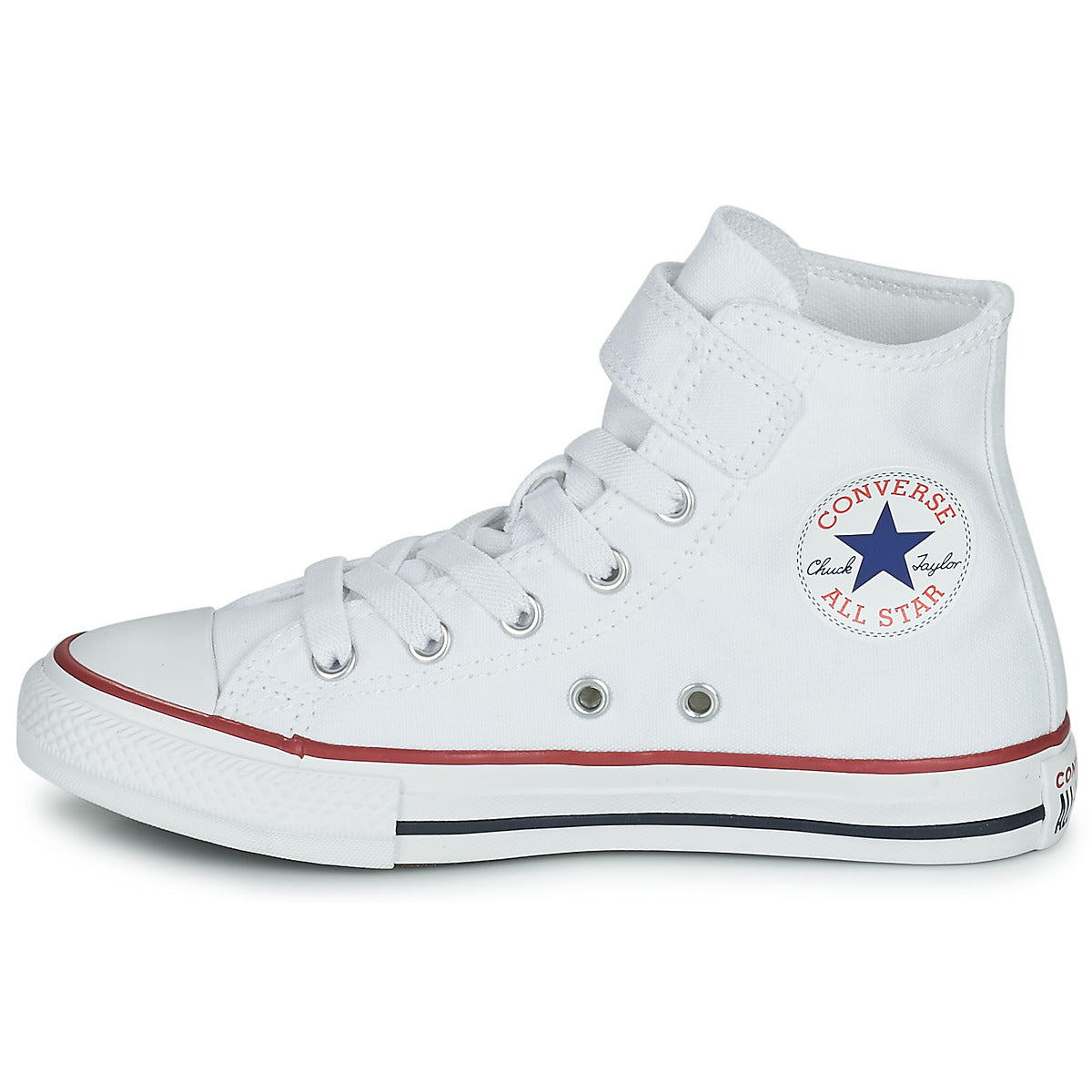 Scarpe bambini ragazza Converse Chuck Taylor All Star 1V Foundation Hi Bianco
