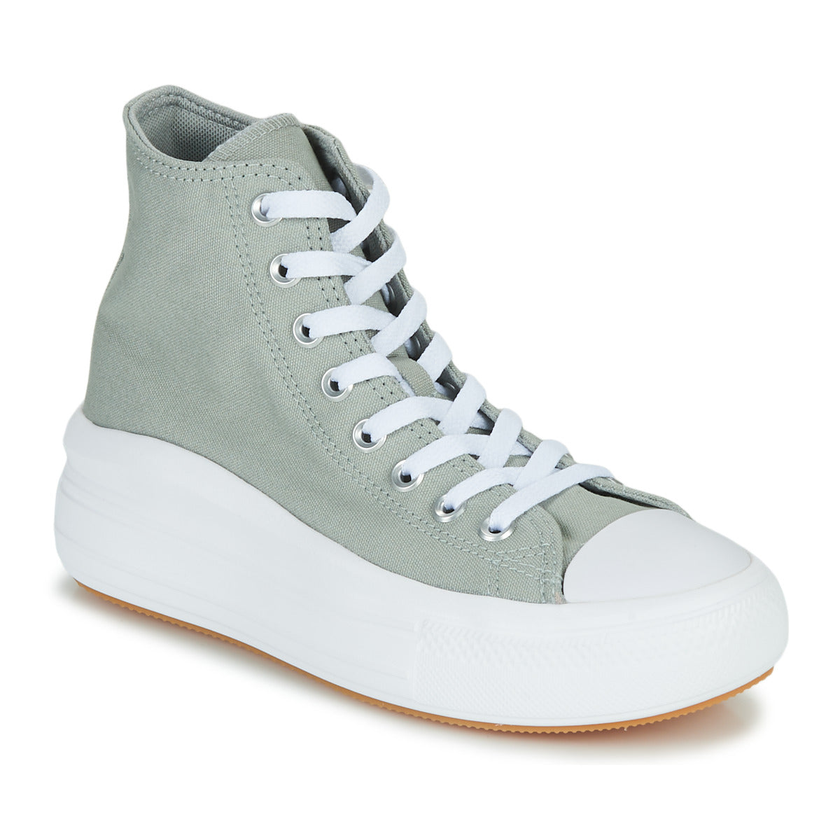 Sneakers alte Donna Converse  Chuck Taylor All Star Move Platform Seasonal Color Hi  Kaki