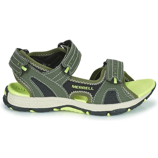 Sandali bambini ragazzo Merrell PANTHER SANDAL 2.0 - OLIVE Verde