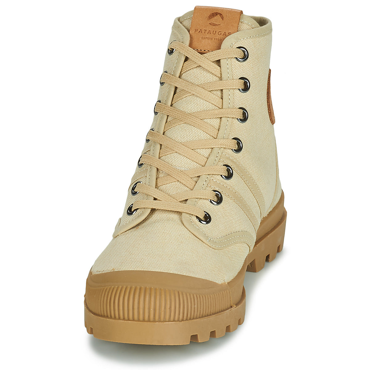Sneakers alte Uomo Pataugas  AUTHENTIQUE  Beige