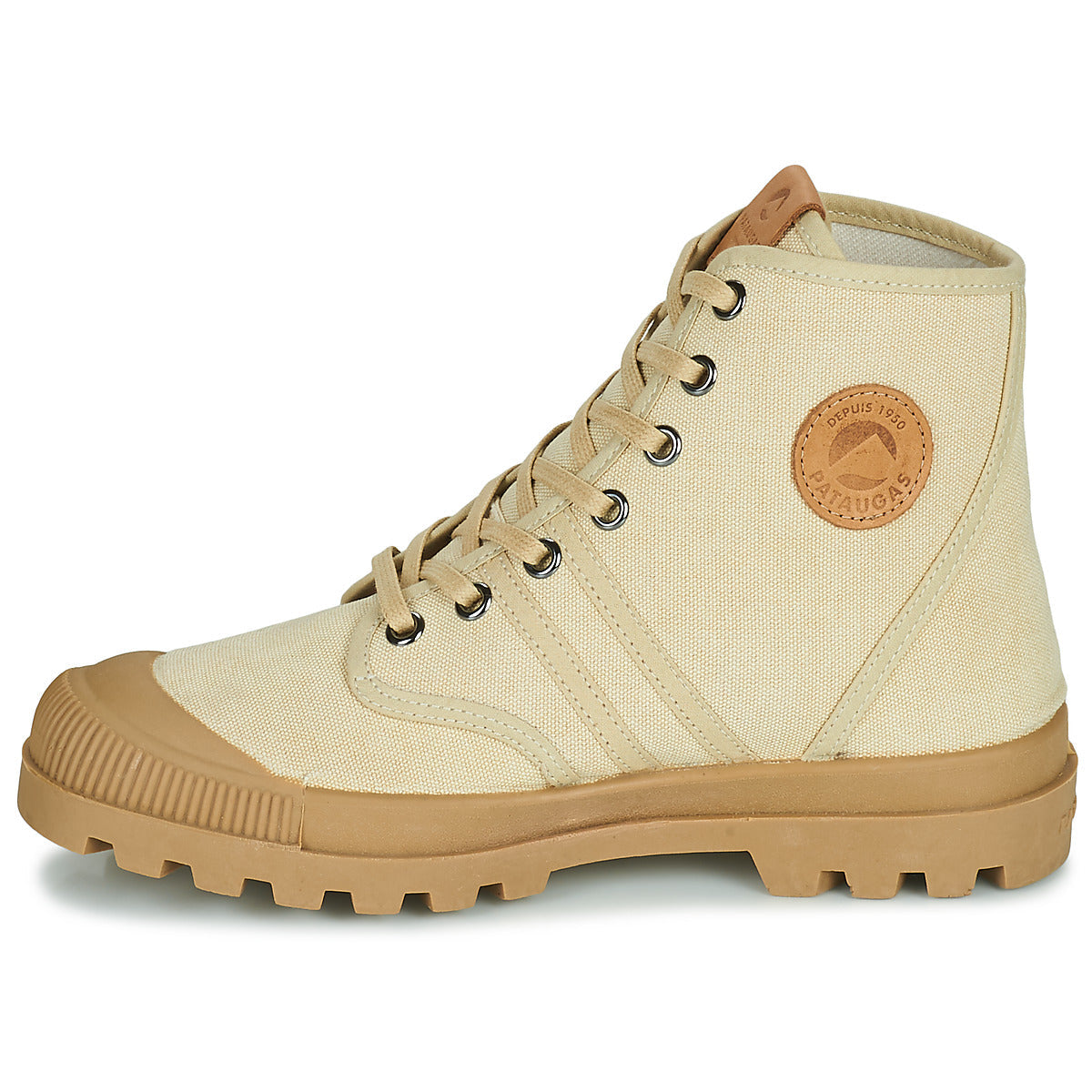 Sneakers alte Uomo Pataugas AUTHENTIQUE Beige