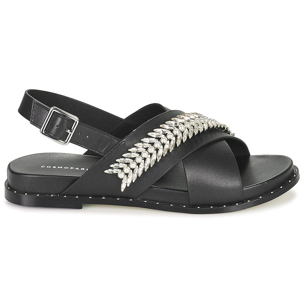 Sandali Donna Cosmo Paris HEFIA-BIJ Nero
