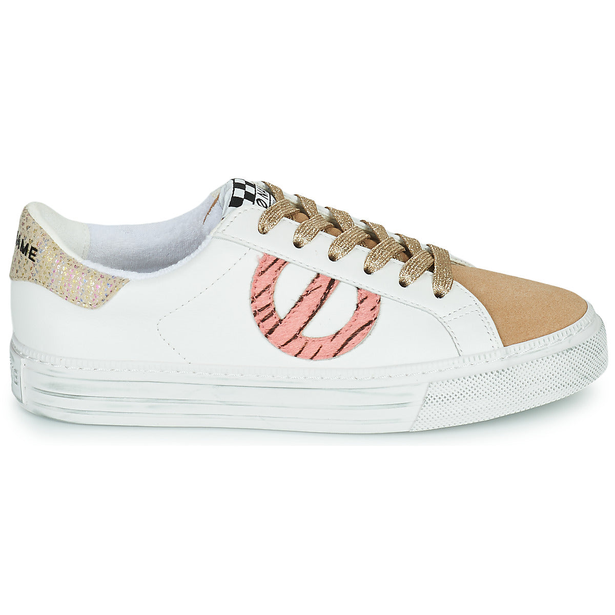 Sneakers basse Donna No Name STRIKE SIDE Bianco