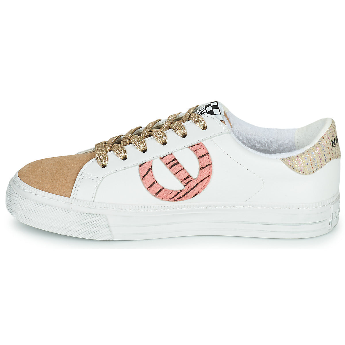 Sneakers basse Donna No Name STRIKE SIDE Bianco