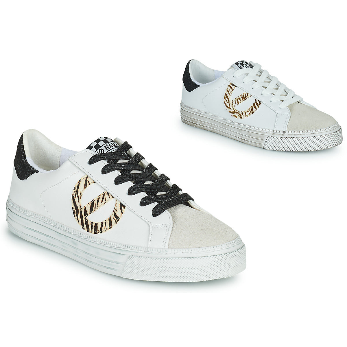 Sneakers basse Donna No Name STRIKE SIDE Bianco