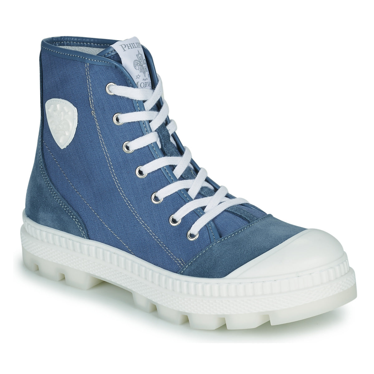 Sneakers alte Donna Philippe Morvan  TOOST  Blu