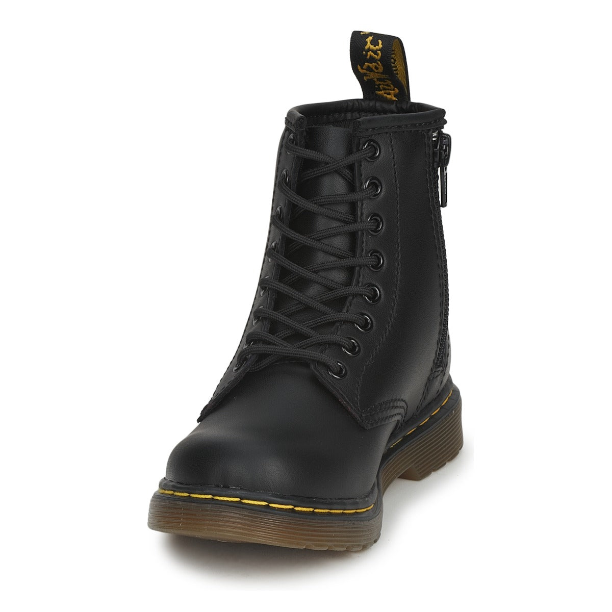 Stivaletti bambini ragazzo Dr. Martens  JR BLACK SOFTY T  Nero