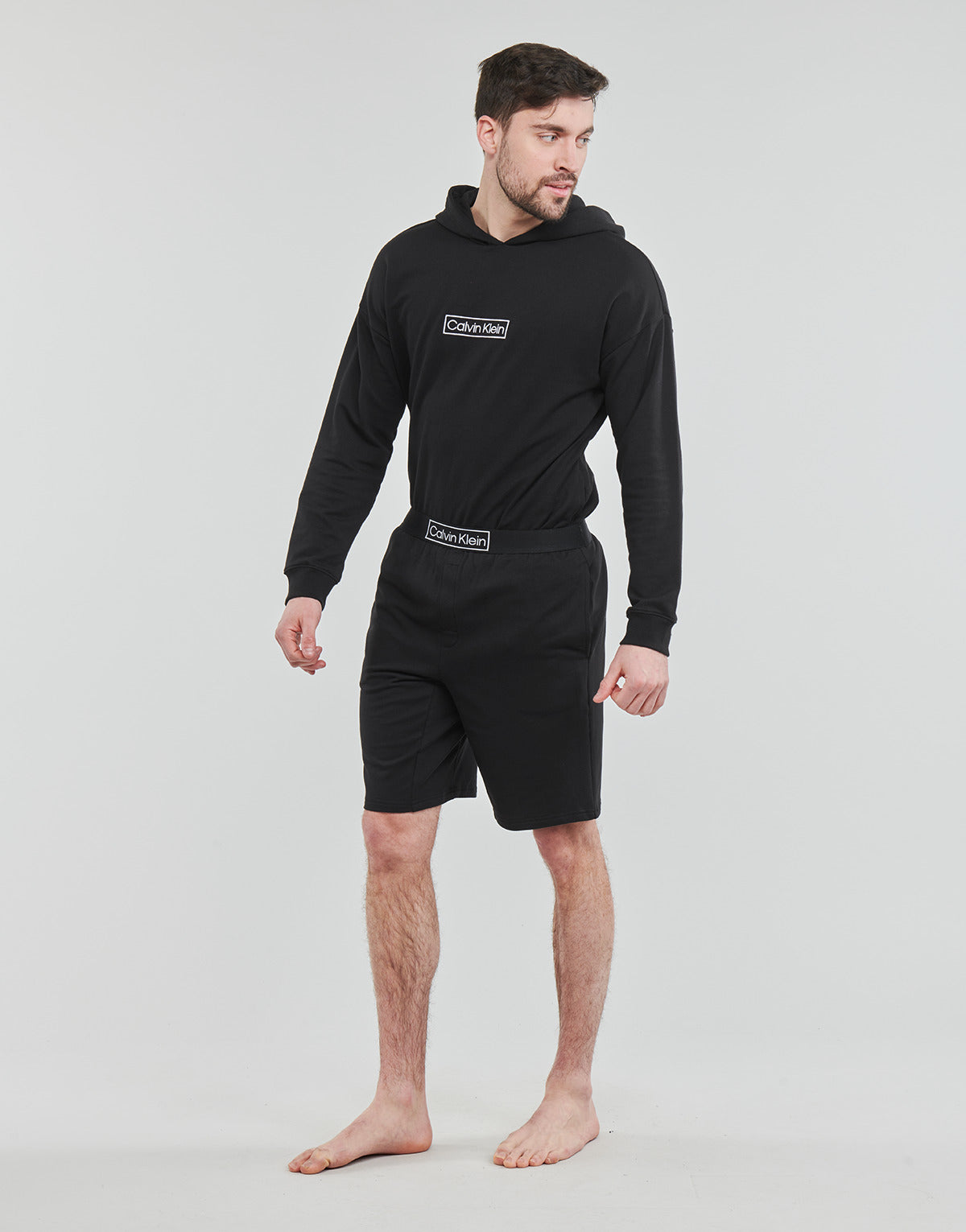 Pantaloni corti Uomo Calvin Klein Jeans SLEEP SHORT Nero