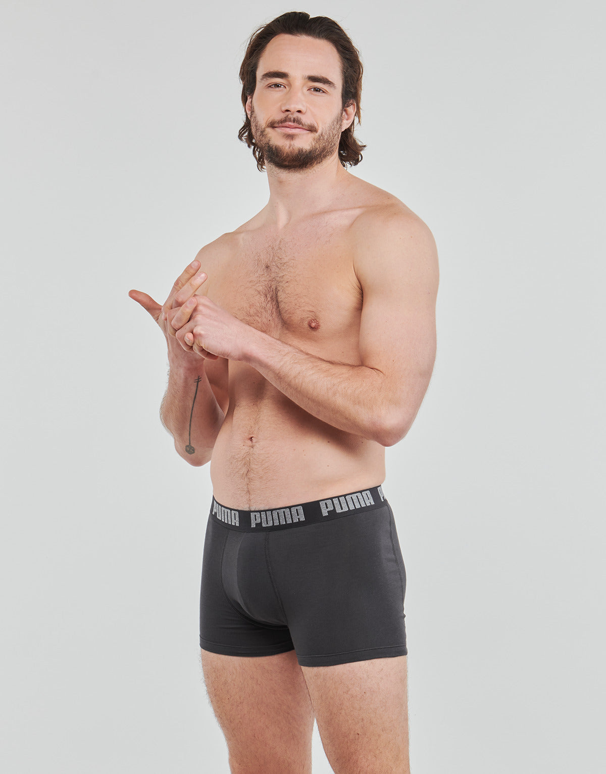 Boxer Uomo Puma  PUMA BASIC X4  Multicolore