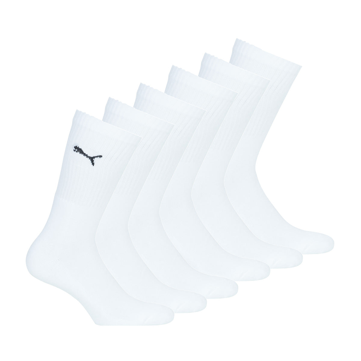 Calzini Uomo Puma  PUMA CREW SOCK X6  Bianco