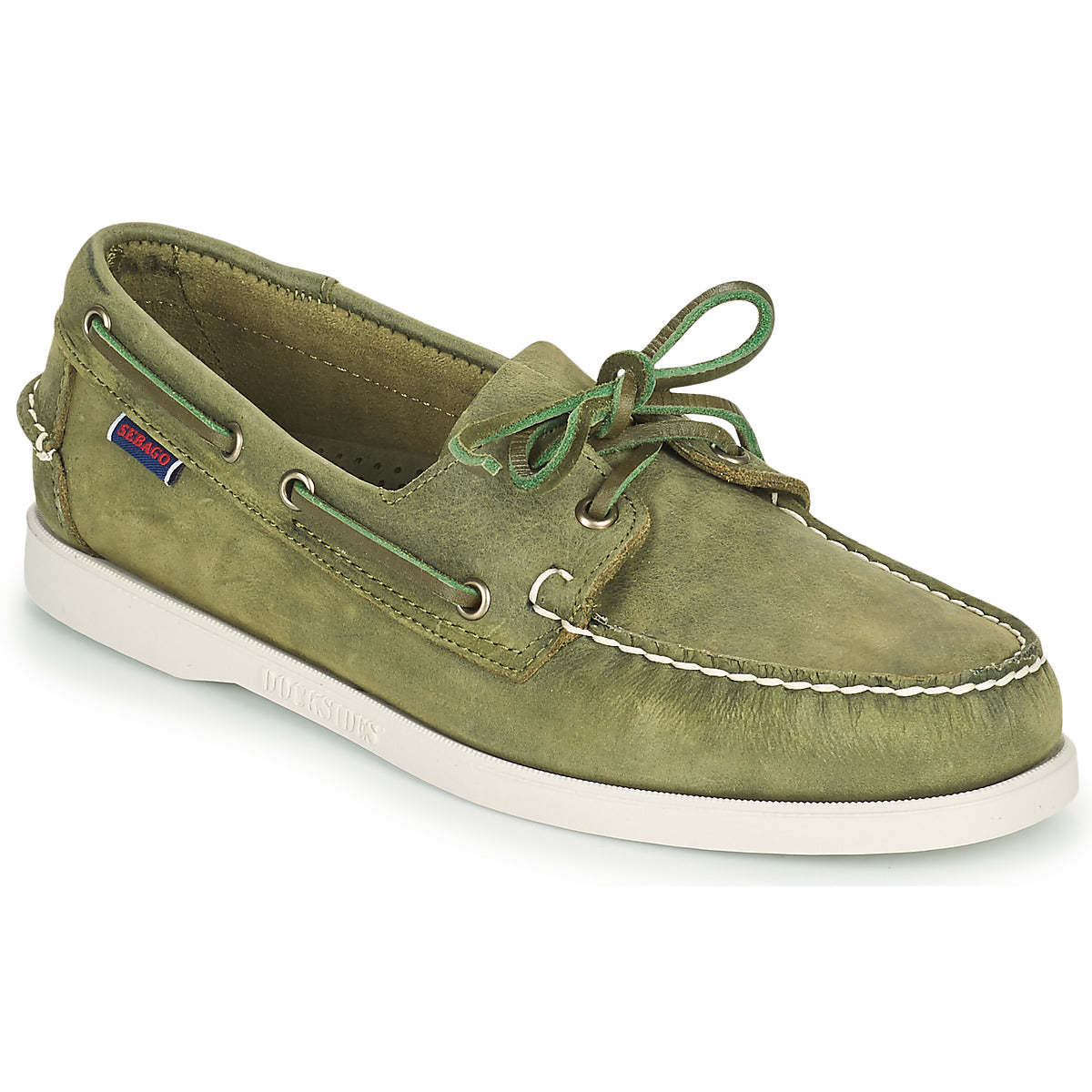 Scarpe Uomo Sebago PORTLAND CRAZY Kaki