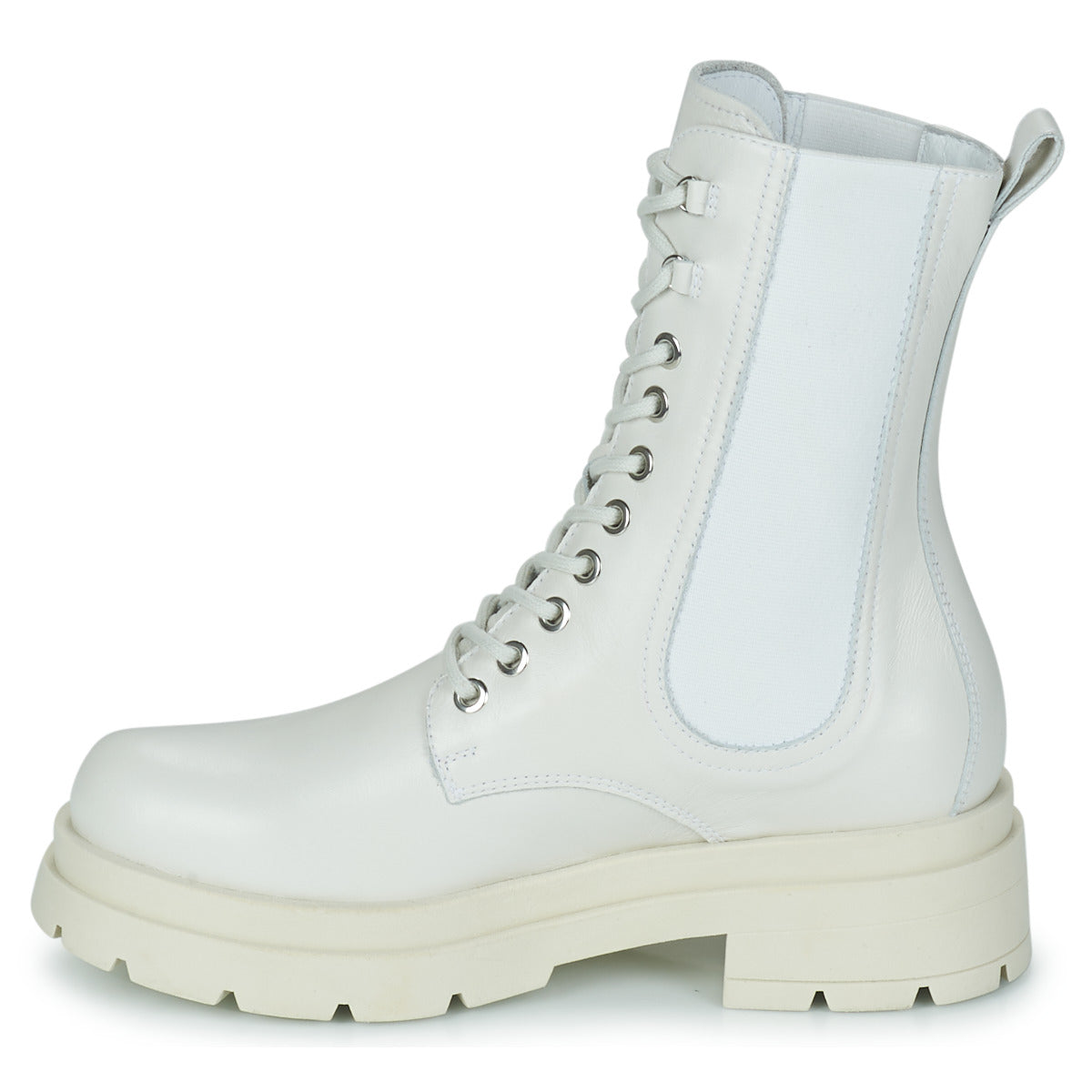 Stivaletti Donna NeroGiardini E116691D-713 Bianco