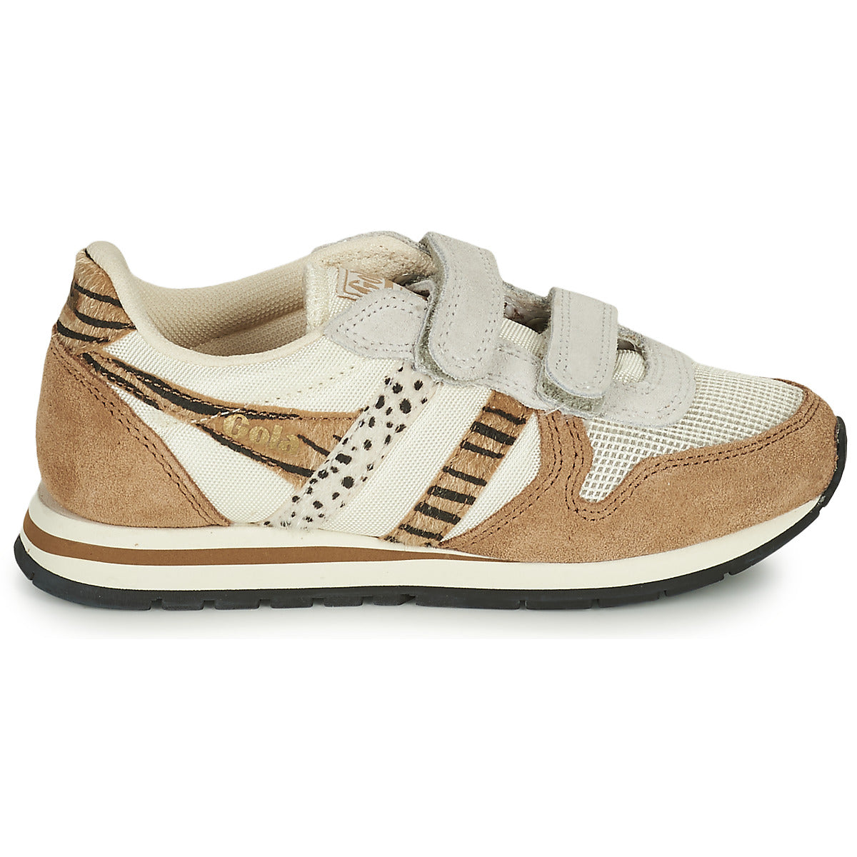 Scarpe bambini ragazza Gola DAYTONA SAFARI STRAP Bianco